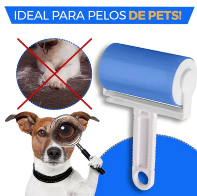 Pack 2 rodillo removedor de pelo lavable